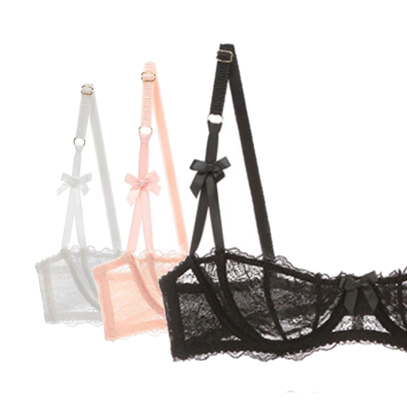 Half Cup Bras For Women Sexy L - مراجعة Demi Bra Balconette وسعره