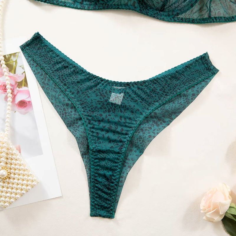 2pcs/Set Woman Lingerie Gather - مراجعة Sheer Mesh Bra وسعره