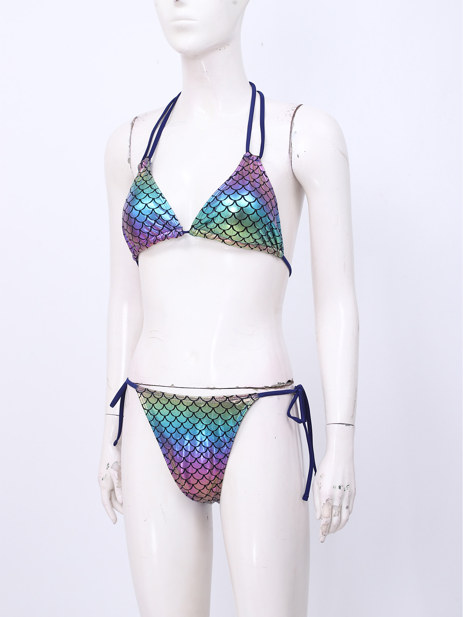 Women's Mermaid Bikini Swimsui - مراجعة Underwire Bra Padded وسعره