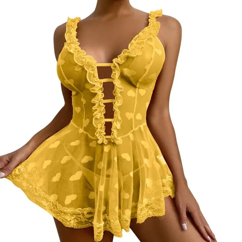 Nighty for Ladies Hot Romantic - مراجعة Sheer Mesh Bra وسعره