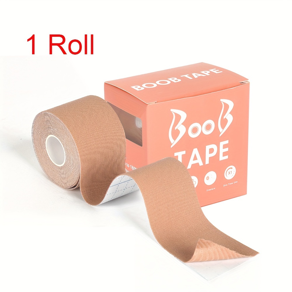 YITAPE Boob Tape 5cm*5M Breast - مراجعة Plunge Bra Push Up وسعره
