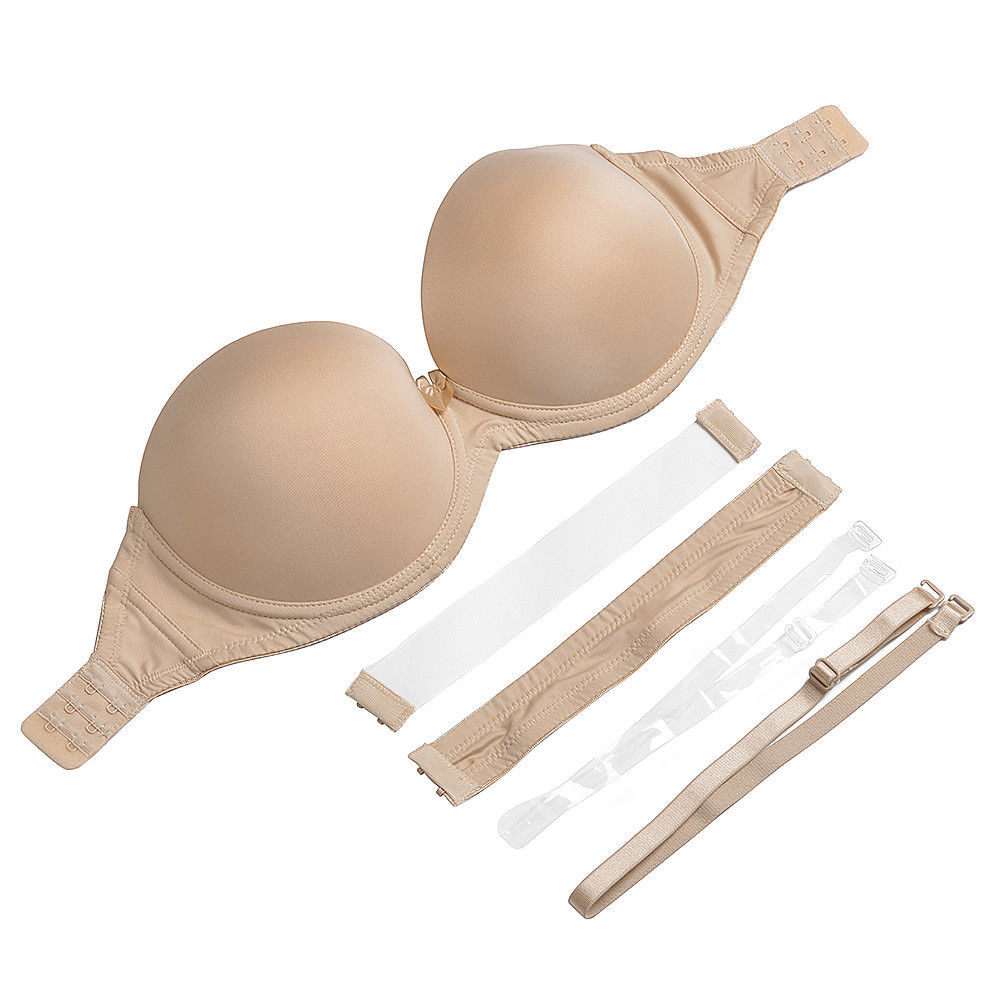 Nude Black White Invisible Cle - مراجعة Convertible Bra Multiway وسعره