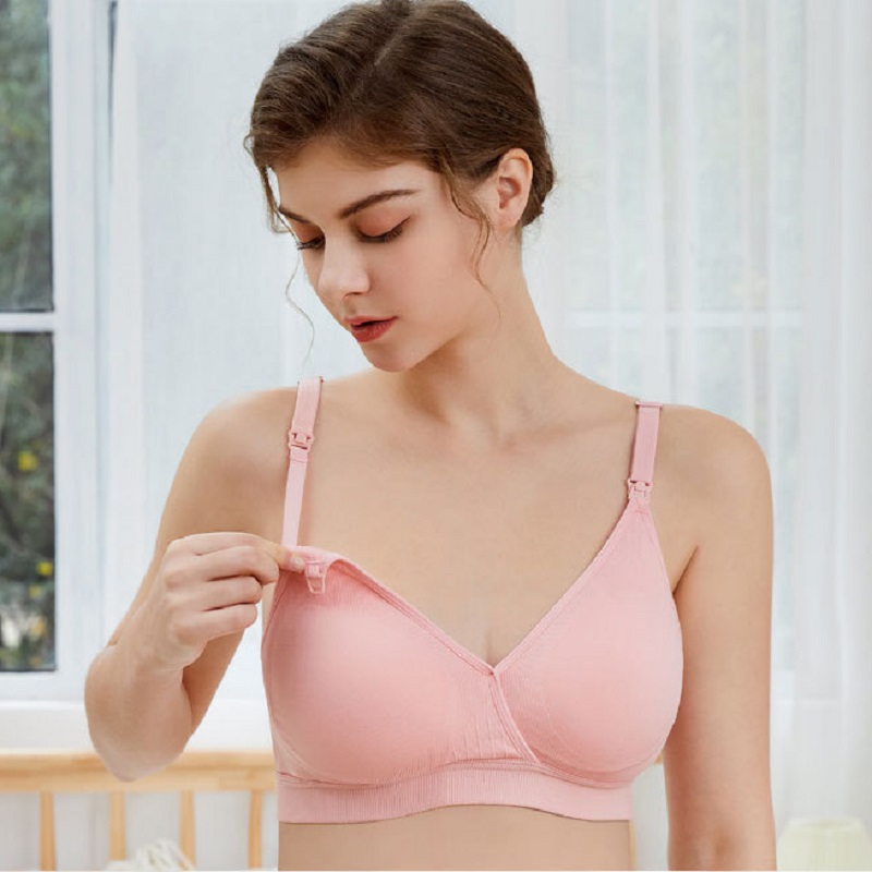 Maternity Nursing Bra Seamless - مراجعة Nursing Bra Clip وسعره