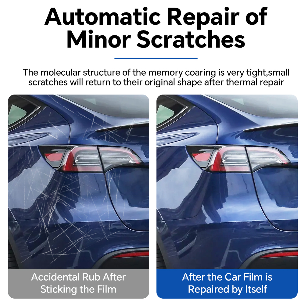 Pre-cut PPF For Tesla Model Y  - مراجعة Full Coverage Bra وسعره
