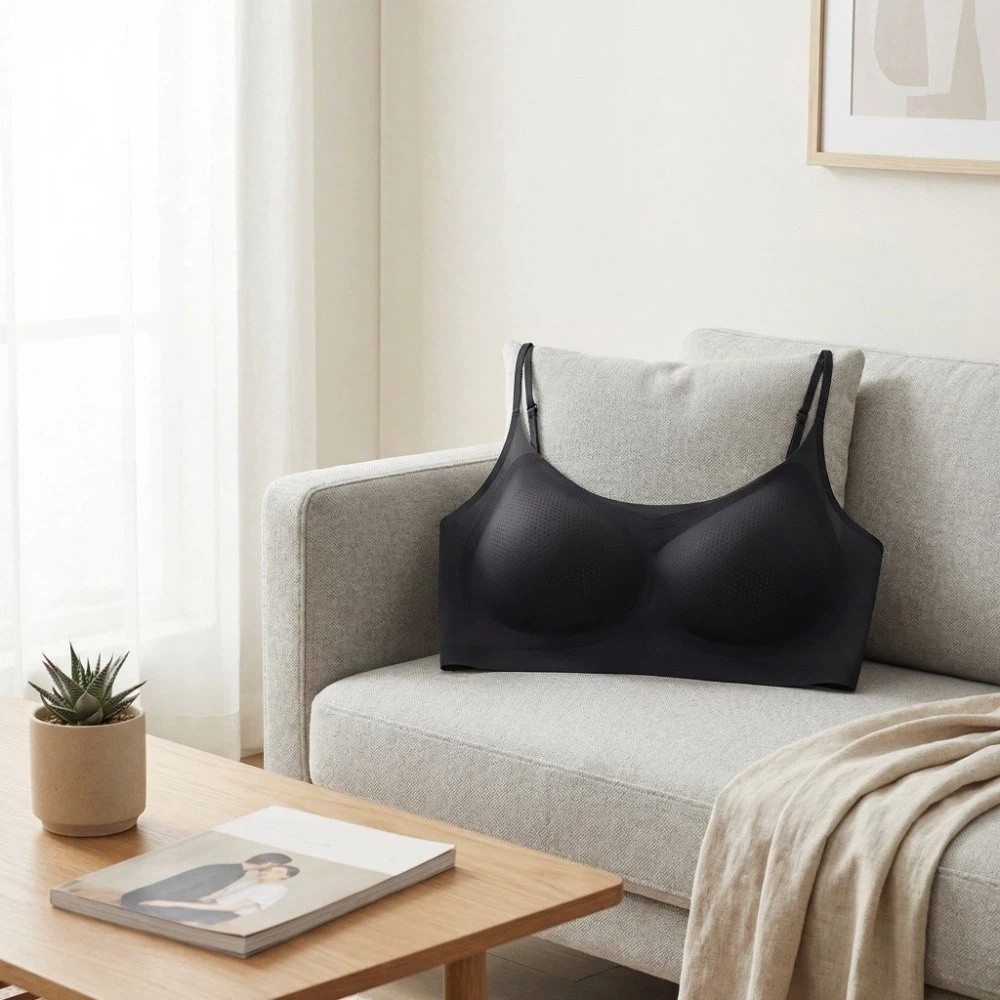 Thin Ice Silk Wireless V Bra S - مراجعة Wirefree Bra Comfort وسعره
