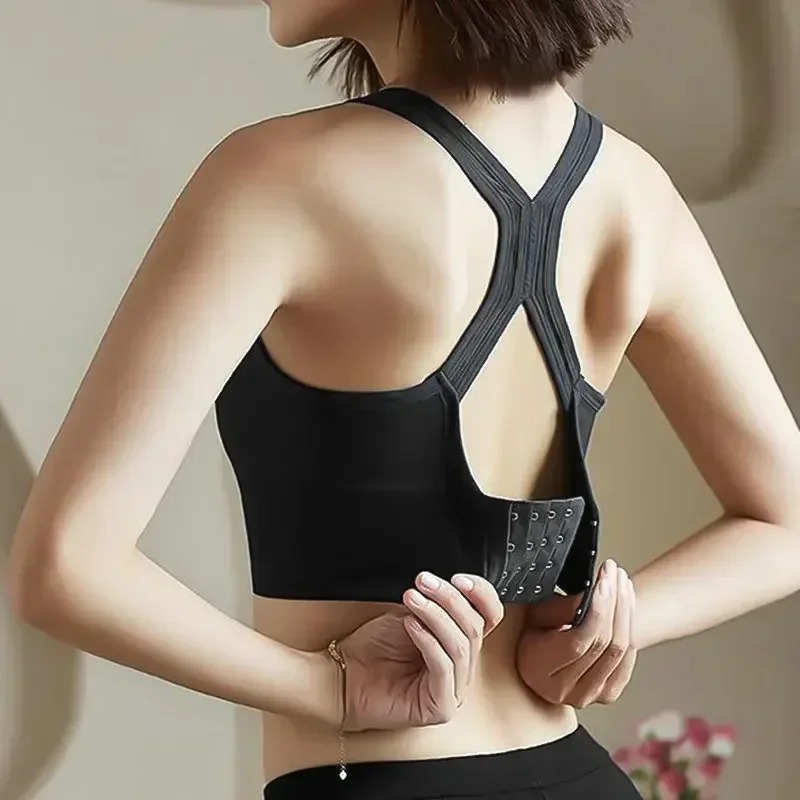 Shockproof Buckle Sports Bra W - مراجعة T Shirt Bra Seamless وسعره